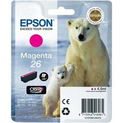 Tindikassett Epson C13T26134010, roosa hind ja info | Tindiprinteri kassetid | hansapost.ee
