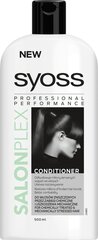 Бальзам Syoss Professional Performance SalonPlex 500 мл цена и информация | Бальзамы, кондиционеры | hansapost.ee