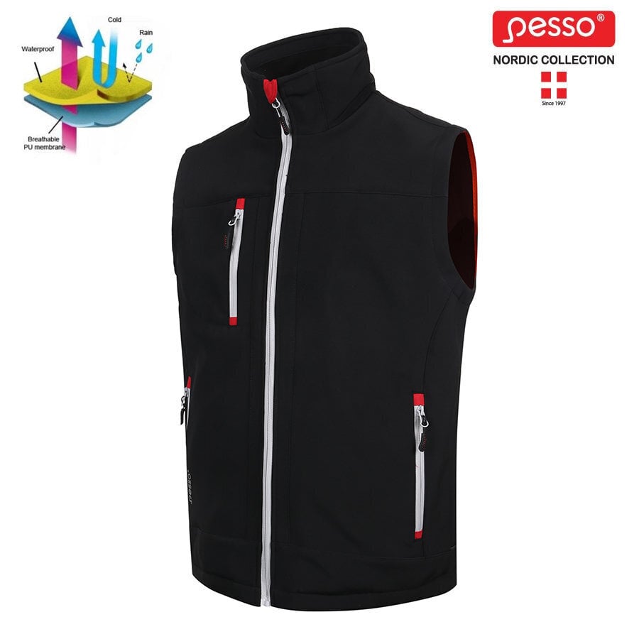 Töövest SoftShell Acropolis, hall цена и информация | Tööriided | hansapost.ee