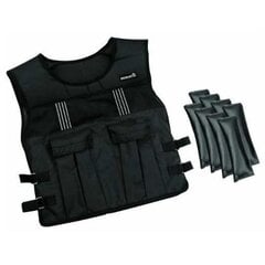 Raskustega vest Tunturi, reguleeritav kaal kuni 15 kg hind ja info | Hantlid, kangid, raskused | hansapost.ee