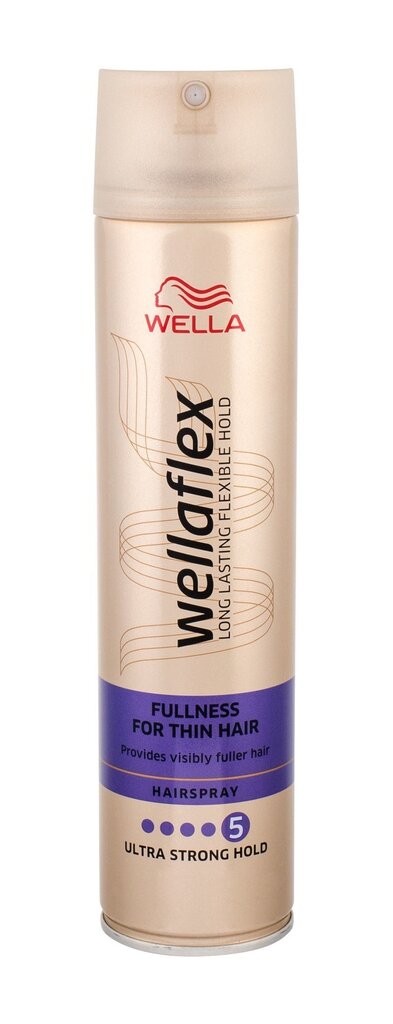 Wella Ülitugeva fikseerimisega lakk õhukestele juustele Fullness fot Thin Hair ( Juukselakk) 250 ml цена и информация | Juuste viimistlusvahendid | hansapost.ee