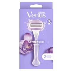 Бритва и 2 головки Gillette Venus ComfortGlide Breeze цена и информация | Средства для бритья | hansapost.ee