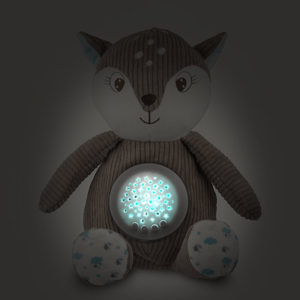 Canpol Babies plüüšist kaisukaru-projektor 3in1, brown, 77/206 цена и информация | Beebide mänguasjad | hansapost.ee