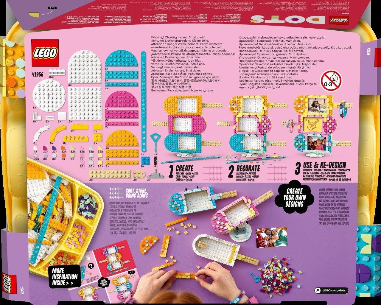 41956 LEGO® DOTS Jäätise pildiraamid ja käevõru hind ja info | Klotsid ja konstruktorid | hansapost.ee