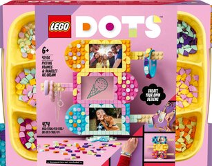 Рамки для фото и браслет «Мороженое» 41956 LEGO® DOTS цена и информация | Конструкторы и кубики | hansapost.ee