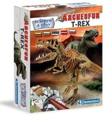 Clementoni Arheoloģija T-REX(EST+LET+LIT+RUS) цена и информация | Игрушки для мальчиков | hansapost.ee