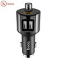 FM-saatja / modulaator Hoco E19 Bluetooth FM transmitter 2 x USB 2.4 A metallhall hind ja info | FM trasmitterid ja modulaatorid | hansapost.ee