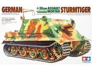 Tamiya - German Sturmtiger 38 cm Assault Mortar, 1/35, 35177 hind ja info | Klotsid ja konstruktorid | hansapost.ee