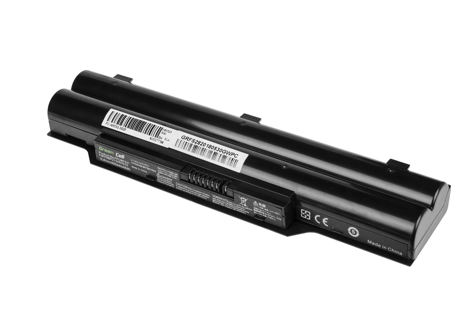 Green Cell Laptop Battery FPCBP331 FMVNBP213 Fujitsu Lifebook A532 AH532 цена и информация | Sülearvuti akud | hansapost.ee