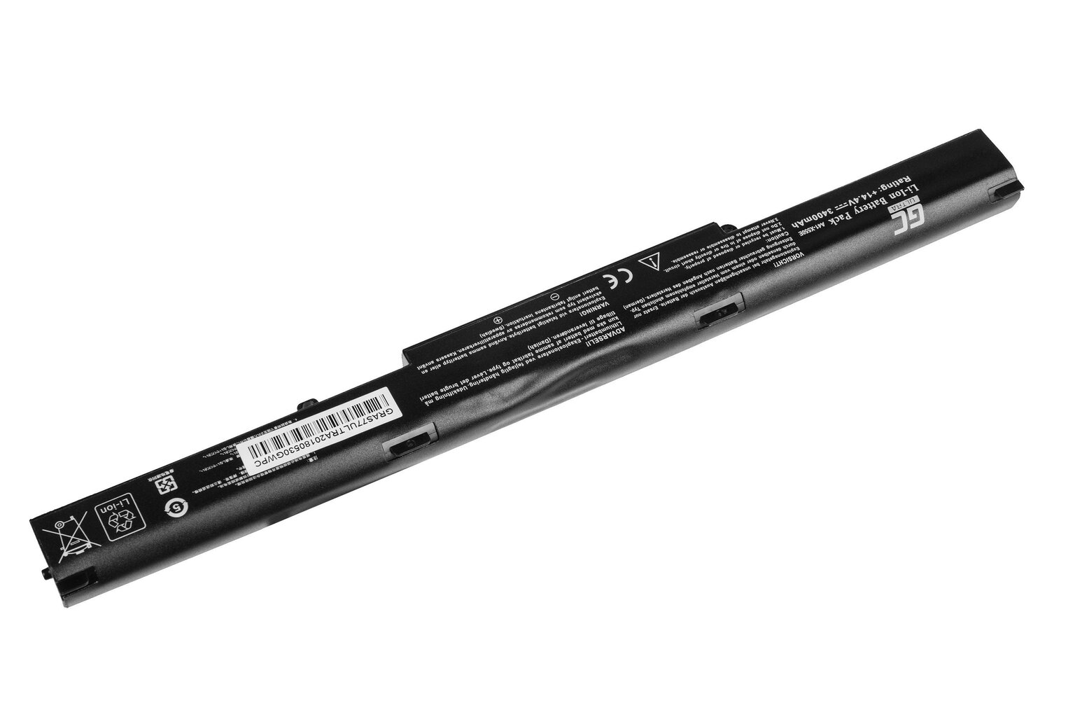 Green Cell ULTRA Laptop Battery A41-X550E Asus A450 A550 F550 K550 R510 R510D R510DP X450 X550 X550D цена и информация | Sülearvuti akud | hansapost.ee