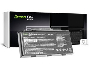 Green Cell PRO Laptop Battery BTY-M6D for MSI GT60 GT70 GT660 GT680 GT683 GT780 GT783 GX660 GX680 GX780 цена и информация | Аккумуляторы для ноутбуков	 | hansapost.ee