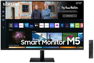 LCD Monitor|SAMSUNG|S27BM500EU|27"|TV Monitor/Smart|Panel VA|1920x1080|16:9|60Hz|4 ms|Speakers|Tilt|Colour Black|LS27BM500EUXEN hind ja info | Monitorid | hansapost.ee