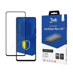 Samsung Galaxy A53 5G Black - 3mk HardGlass Max Lite™ screen protector hind ja info | Ekraani kaitseklaasid ja kaitsekiled | hansapost.ee
