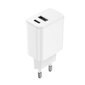 Setty charger 1x USB + USB-C 3A 20W white цена и информация | Laadijad mobiiltelefonidele | hansapost.ee