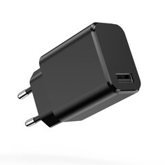 Setty charger 1x USB 3A black цена и информация | Зарядные устройства для телефонов | hansapost.ee