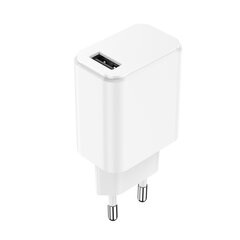 Setty charger 1x USB 3A white цена и информация | Зарядные устройства для телефонов | hansapost.ee