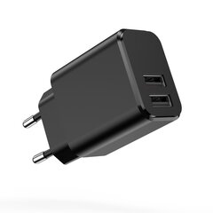 Setty charger 2x USB 3A black hind ja info | Laadijad mobiiltelefonidele | hansapost.ee