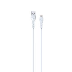 Кабель Devia Kintone USB - Lightning 1.0 м 2.1А, белый, 30 шт. V2 цена и информация | Кабели для телефонов | hansapost.ee