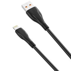 XO cable NB185 USB - Lightning 1,0m 6A black hind ja info | Mobiiltelefonide kaablid | hansapost.ee