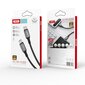 XO cable NB-Q180B USB-C - USB-C 1,0m 60W black hind ja info | Mobiiltelefonide kaablid | hansapost.ee