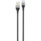 XO cable NB188 USB - USB-C 2.4A 1,0m gray double-sided USB hind ja info | Mobiiltelefonide kaablid | hansapost.ee