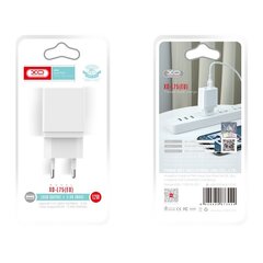 XO wall charger L75 2x USB 2,4A white hind ja info | Laadijad mobiiltelefonidele | hansapost.ee