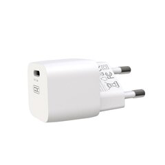 Сетевое зарядное устройство XO CE01B PD 20W 1x USB-C, белое цена и информация | XO Мобильные телефоны, Фото и Видео | hansapost.ee