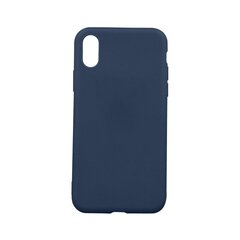 Матовый TPU чехол для Samsung Galaxy A12 / M12 dark blue цена и информация | Чехлы для телефонов | hansapost.ee