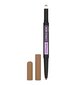 Kulmupliiats Maybelline New York Express Brow Satine Duo, Dark blond 01 hind ja info | Kulmupliiatsid, -puudrid ja -värvid | hansapost.ee