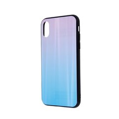 Aurora Glass case for Samsung Galaxy A22 4G blue-pink цена и информация | Чехлы для телефонов | hansapost.ee