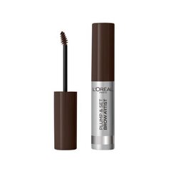 Kulmude kujundav geel L'Oreal Paris Brow Artist Plump & Set 4,9 ml, 108 Dark Brunette цена и информация | Карандаши, краска для бровей | hansapost.ee