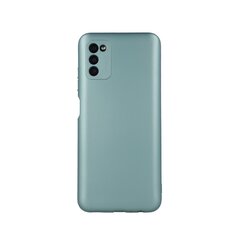 Metallic case for Samsung Galaxy S22 Ultra green hind ja info | Telefonide kaitsekaaned ja -ümbrised | hansapost.ee