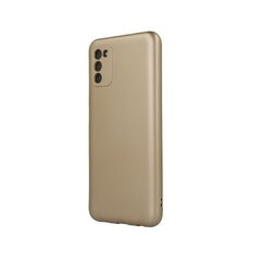 Metallic case for Samsung Galaxy S22 Plus gold цена и информация | Чехлы для телефонов | hansapost.ee
