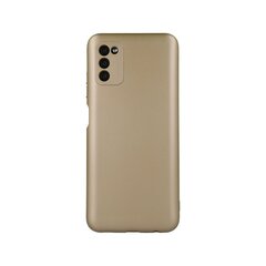 Metallic case for Samsung Galaxy S22 Plus gold hind ja info | Telefonide kaitsekaaned ja -ümbrised | hansapost.ee