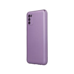 Metallic case for Samsung Galaxy A03S violet цена и информация | Чехлы для телефонов | hansapost.ee