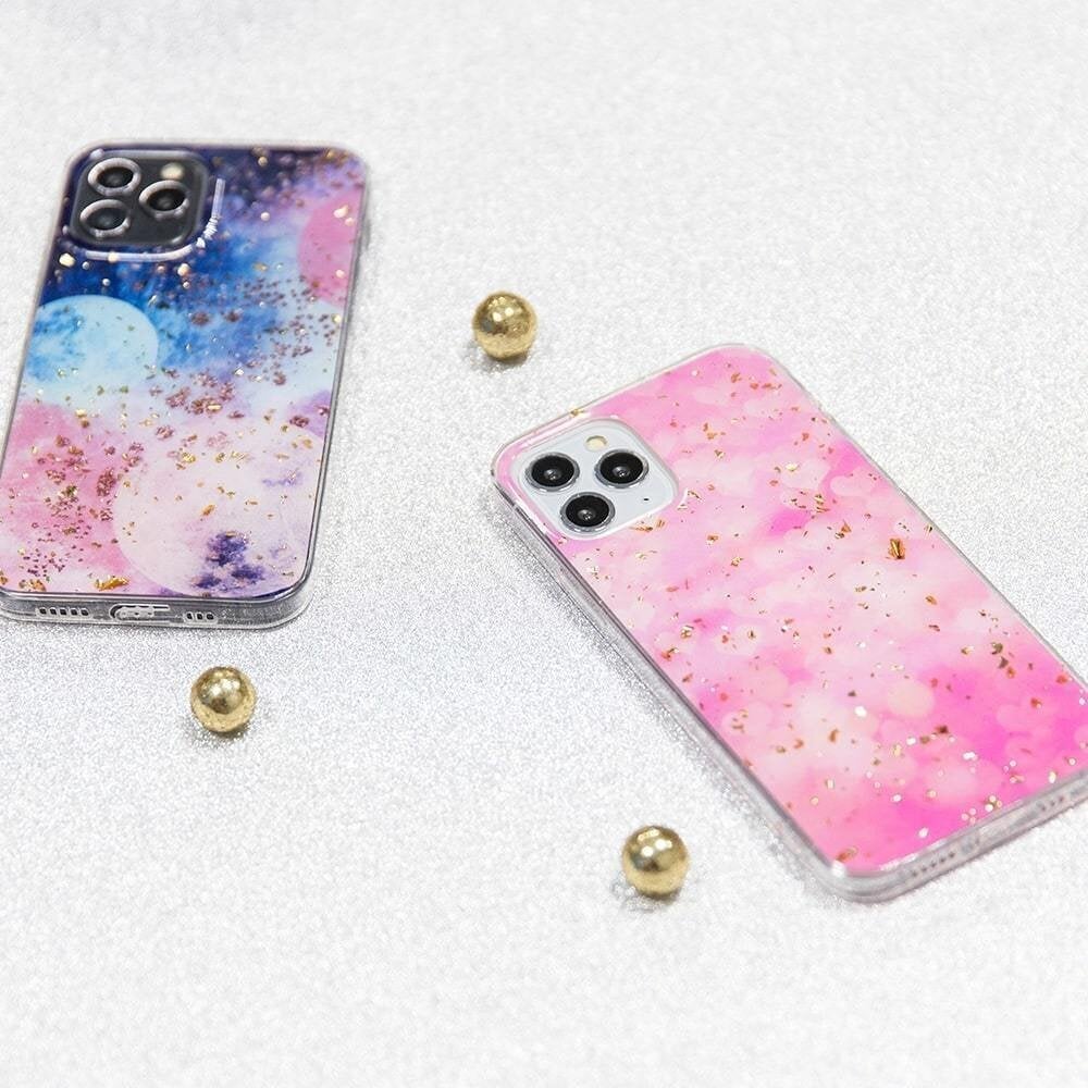 Gold Glam case for Samsung Galaxy S22 pink цена и информация | Telefonide kaitsekaaned ja -ümbrised | hansapost.ee