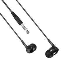 XO Wired earphones EP37 jack 3,5mm black цена и информация | Наушники | hansapost.ee