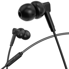 XO wired earphones EP33 jack 3,5mm black цена и информация | XO Компьютерная техника | hansapost.ee