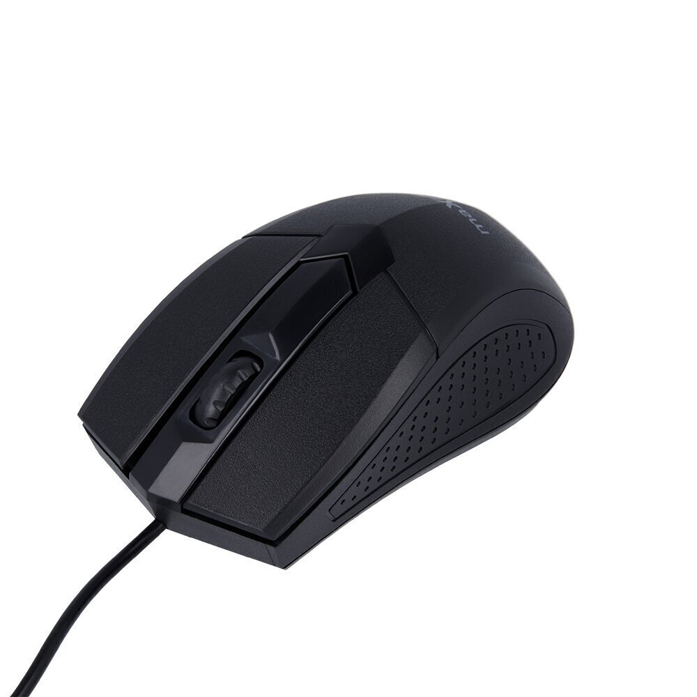 Maxlife Home Office MXHM-01 optical mouse 1000 DPI 1,2 m black цена и информация | Arvutihiired | hansapost.ee