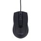 Maxlife Home Office MXHM-01 optical mouse 1000 DPI 1,2 m black цена и информация | Arvutihiired | hansapost.ee