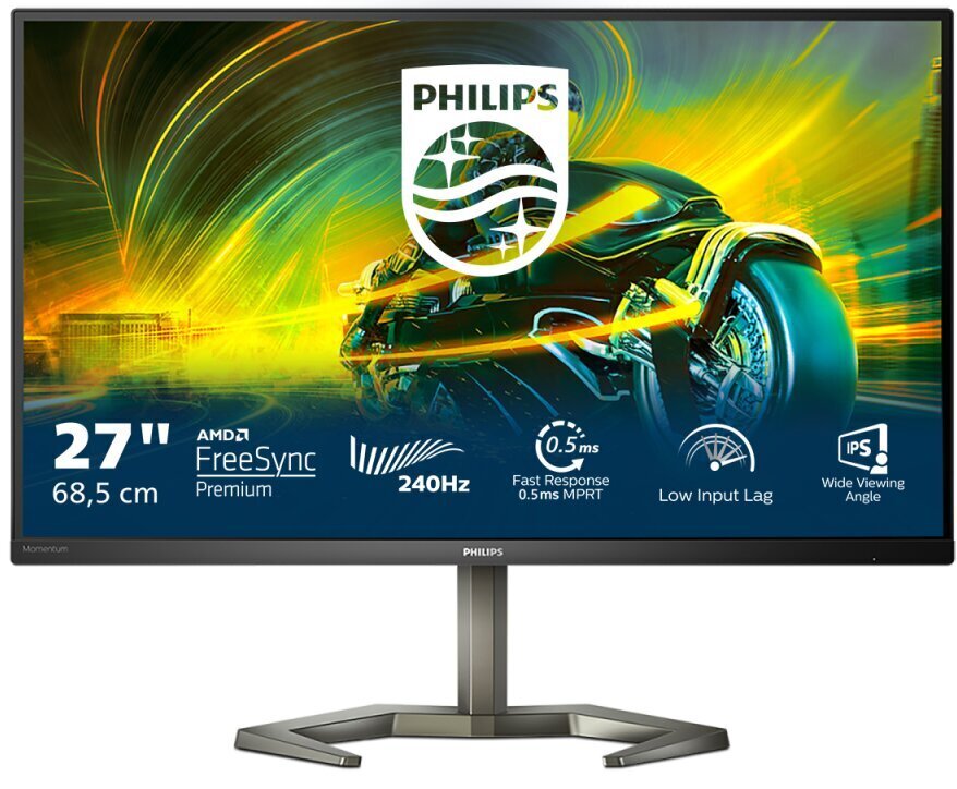 27" Full HD monitor Philips Momentum 27M1N5200PA/00 цена и информация | Monitorid | hansapost.ee