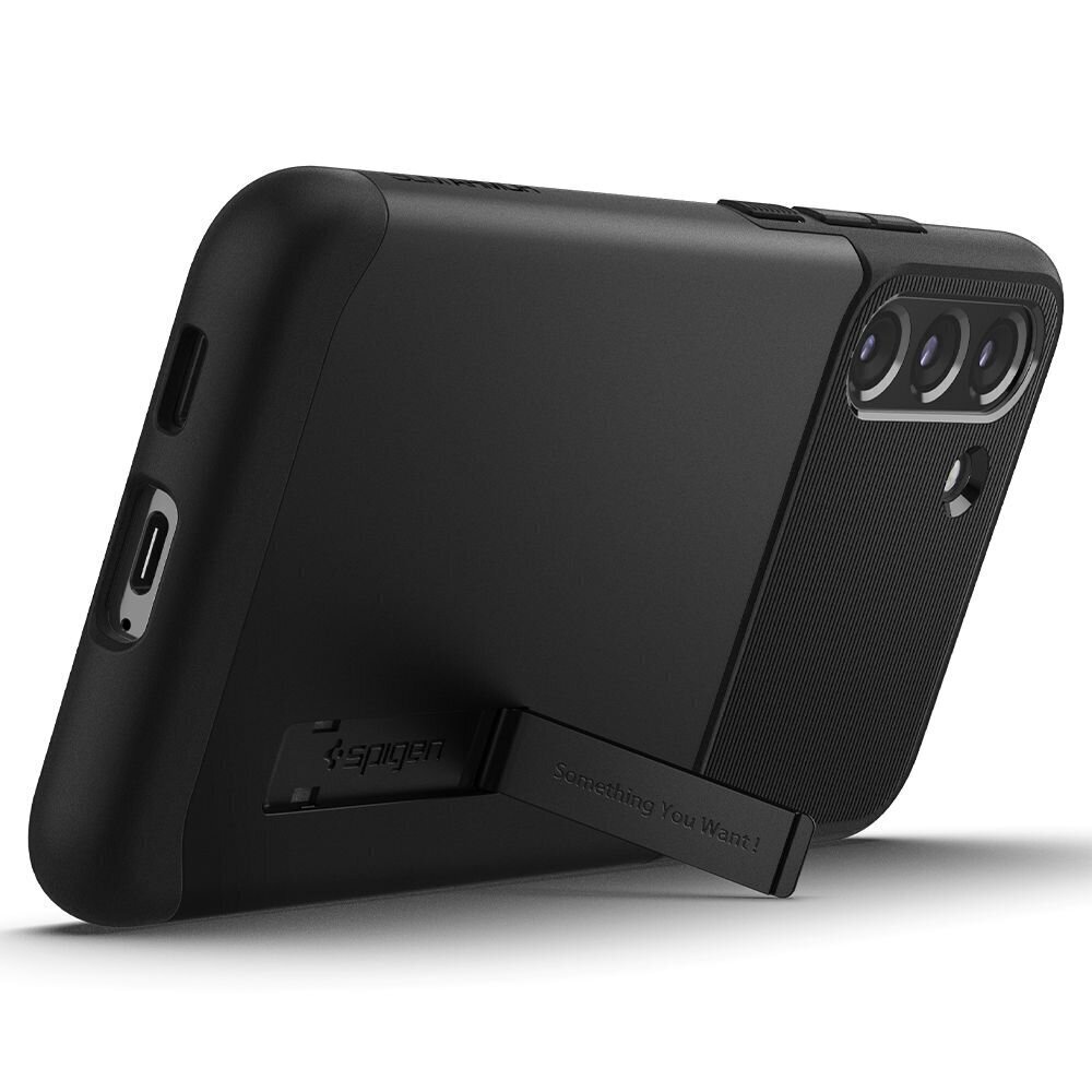 Spigen Slim Armor case for Samsung Galaxy S22 Plus black hind ja info | Telefonide kaitsekaaned ja -ümbrised | hansapost.ee