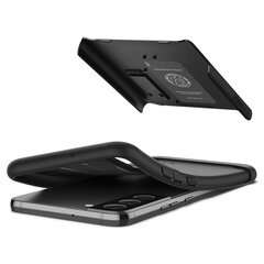 Spigen Slim Armor case for Samsung Galaxy S22 Plus black цена и информация | Чехлы для телефонов | hansapost.ee
