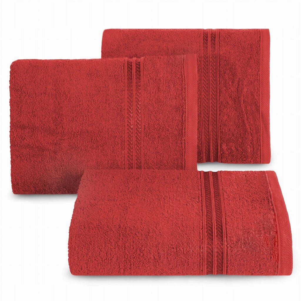 Rätik Lori 50x90 cm, punane цена и информация | Rätikud ja saunalinad | hansapost.ee