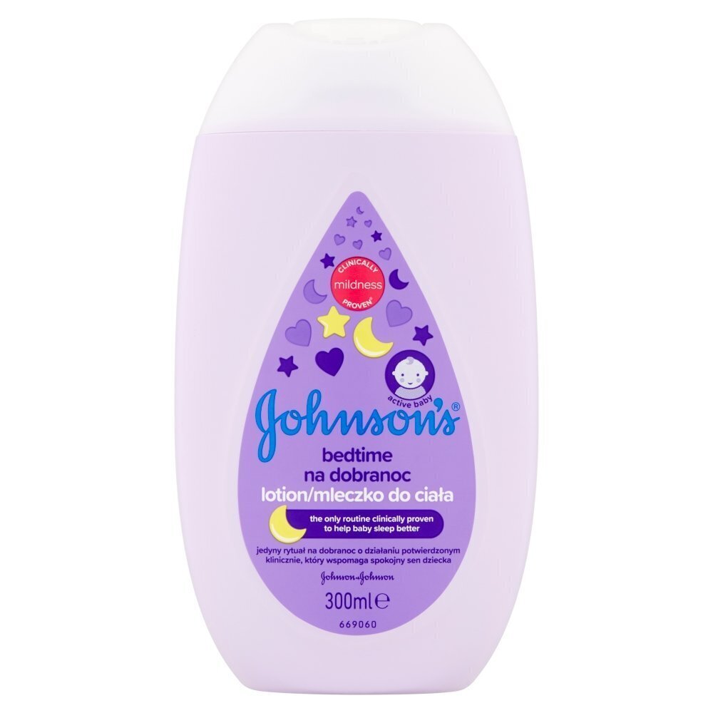 Ihupiim Johnsons Bedtime Lotion, 300 ml цена и информация | Laste ja ema kosmeetika | hansapost.ee
