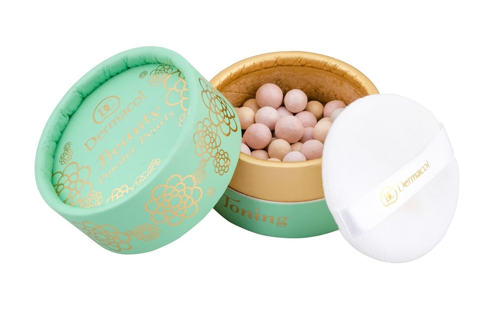 Korrigeerija-peitepuuder Dermacol Beauty Powder Pearls Toning 25 g, Toning hind ja info | Päikesepuudrid ja põsepunad | hansapost.ee