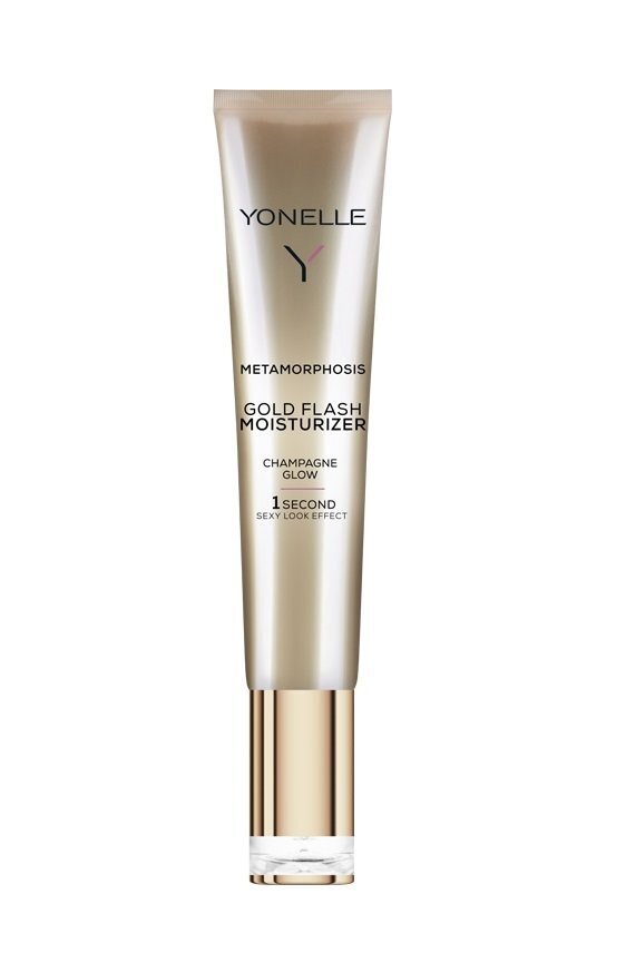 Sära andev ja niisutav vahend Yonelle Metamorphosis Gold Flash Champagne Glow 25 ml hind ja info | Päikesepuudrid ja põsepunad | hansapost.ee