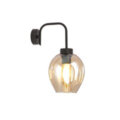 Настенный светильник Emibig Lukka K1 Black/Amber цена и информация | Настенные светильники | hansapost.ee
