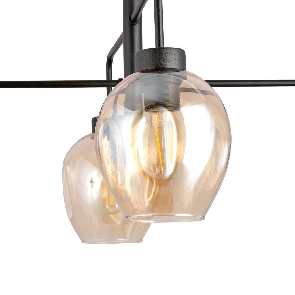 Emibig lamp valgusti Lukka 4 Black/Amber цена и информация | Rippvalgustid | hansapost.ee