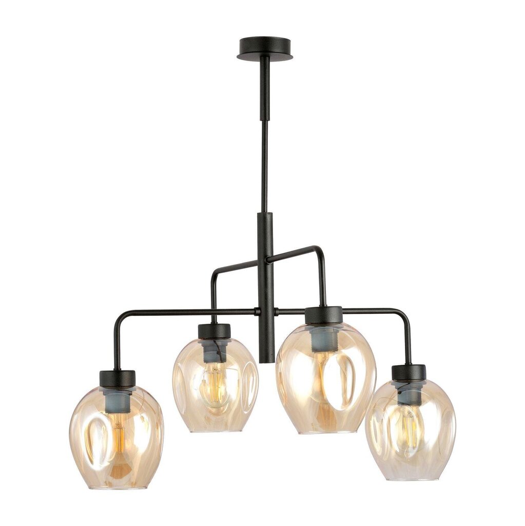 Emibig lamp valgusti Lukka 4 Black/Amber цена и информация | Rippvalgustid | hansapost.ee